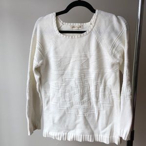 Geometric detail Sweater